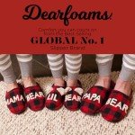 Men's Buffalo Plaid Papa Bear Slippers
