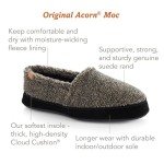 Men's Acorn Moccasin Slippers