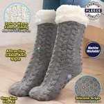 Ultra-Soft Fleece Slipper Socks for Men