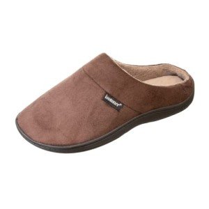 Men's Classic Microterry Slippers - Dark Chocolate