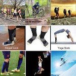Men's Anti-Slip Sport Grip Socks - 6 Pairs