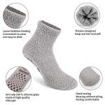 Cozy Non-Slip Fuzzy Grip Socks for Men