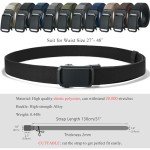LionVII Men's Adjustable Elastic Ratchet Belt - Black