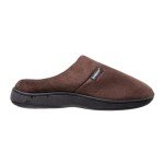 Men's Classic Microterry Slippers - Dark Chocolate