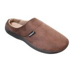 Men's Classic Microterry Slippers - Dark Chocolate