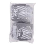 Men's Gray Grip Socks with Elastic Cuff (6-Pack)