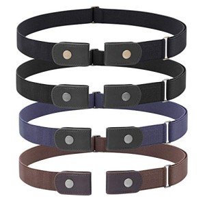 Adjustable No-Buckle Stretch Belt for Men & Women