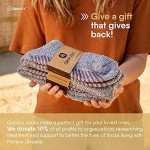 Gripjoy Fuzzy Non-Skid Socks for Men - 2 Pk