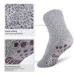 4 Pairs Cozy Non-Slip Fuzzy Socks for Men