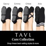 TAVI Kai Grip Socks for Barre, Pilates, Yoga