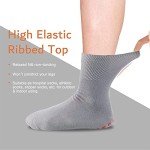5 Pairs Non-Slip Grip Socks for Men and Women