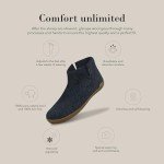 Unisex Wool Slipper Boots for Indoor and Outdoor