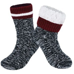 Cozy Fluffy Fleece Slipper Socks for Men