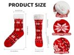Easozoom Christmas Fuzzy Slipper Socks for All