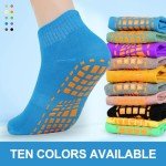 30 Pairs Non-Slip Grip Socks for Men