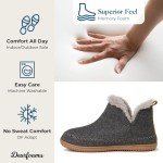 Men's Dearfoams Brixen Memory Foam Boot Slippers