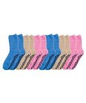 Adaptive Non-Skid Hospital Slipper Socks - 6-Pack