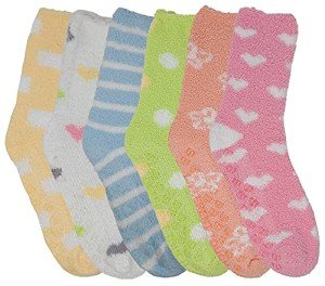 Cozy Non-Slip Lounge Socks for Men - 6 Pairs