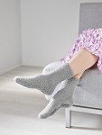 Adaptive Non-Skid Hospital Slipper Socks - 6-Pack
