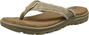 Skechers Men's Bosnia Tan Flip-Flop Sandal