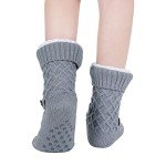 Men's Winter Sherpa Fuzzy Slipper Socks