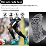 Non-Slip Sports Socks for Men and Women 3-Pack