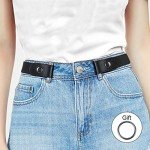 Adjustable No-Buckle Stretch Belt for Men & Women