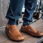 OluKai Moloa Men's Premium Leather Slip-On Slippers