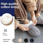 Vihir Men's Non-Slip Cozy Slipper Socks