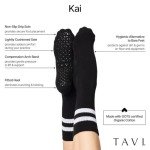 TAVI Kai Grip Socks for Yoga and Pilates