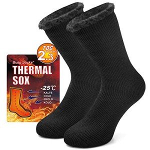 Thermal Extra Thick Crew Socks for Cold Weather
