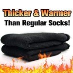 Thermal Extra Thick Crew Socks for Cold Weather