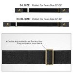 Adjustable No-Buckle Stretch Belt for Men & Women