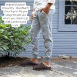 Men's Fireside Grafton Black Slipper, Size 11