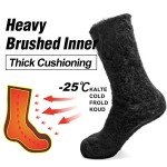 Thermal Extra Thick Crew Socks for Cold Weather