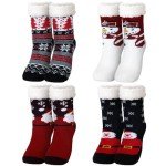 Christmas Fluffy Slipper Socks for Men and Women
