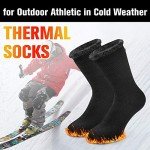 Thermal Extra Thick Crew Socks for Cold Weather