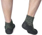Men's Grippy Pilates Socks with Breathable Mesh