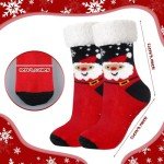 Christmas Fluffy Slipper Socks for Men and Women