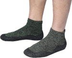 Men's Grippy Pilates Socks with Breathable Mesh