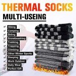 Thermal Extra Thick Crew Socks for Cold Weather