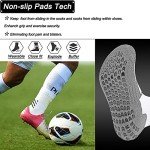Men's Anti-Slip Sports Grip Socks - 6 Pairs