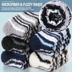 Cozy Stripe Fuzzy Socks for Men & Women
