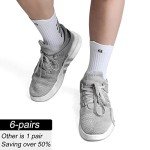Men's Anti-Slip Sports Grip Socks - 6 Pairs