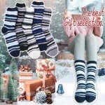 Cozy Stripe Fuzzy Socks for Men & Women