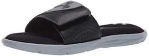Under Armour Men's Ignite VI Black Slide Sandals