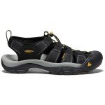 KEEN Men's Newport H2 Sandals in Black, Size 9.5