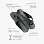OOFOS OOriginal Black Sandals for Men & Women