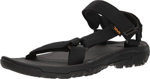 TEVA Men's Hurricane XLT2 Black Sandals, Size 9