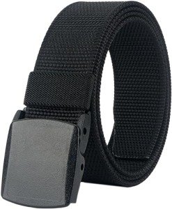 LionVII Men's Nylon Casual Belt - Adjustable Fit